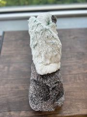 emerald minky blanket